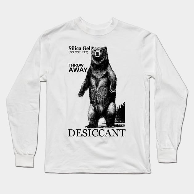 Silica Gel Bear Long Sleeve T-Shirt by giovanniiiii